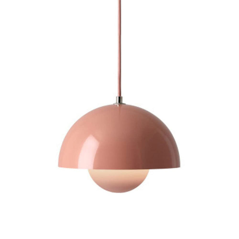 Oak & Coral | AuraLuxe LED Pendant Lamp | Modern Design | Dimmable Mood Light | Elegant Lighting for Dining Room & Living Room