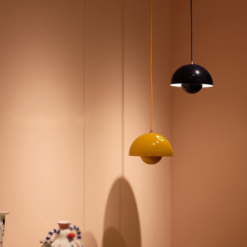 Oak & Coral | AuraLuxe LED Pendant Lamp | Modern Design | Dimmable Mood Light | Elegant Lighting for Dining Room & Living Room