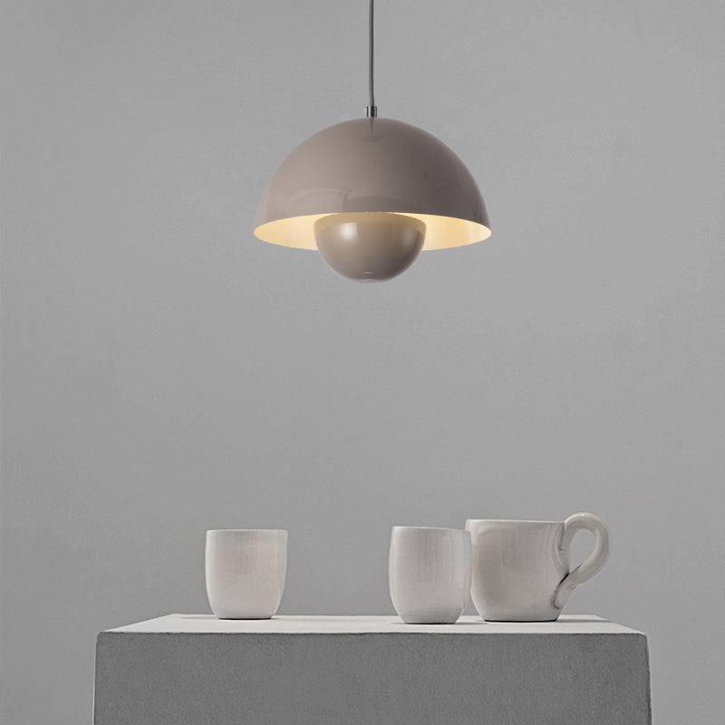 Oak & Coral | AuraLuxe LED Pendant Lamp | Modern Design | Dimmable Mood Light | Elegant Lighting for Dining Room & Living Room