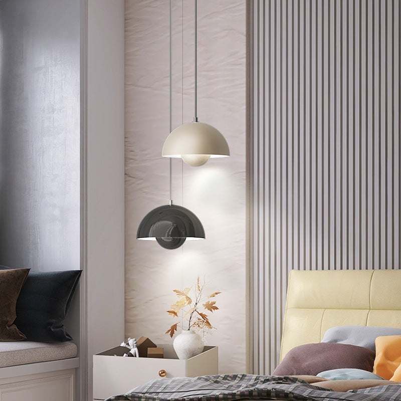 Oak & Coral | AuraLuxe LED Pendant Lamp | Modern Design | Dimmable Mood Light | Elegant Lighting for Dining Room & Living Room