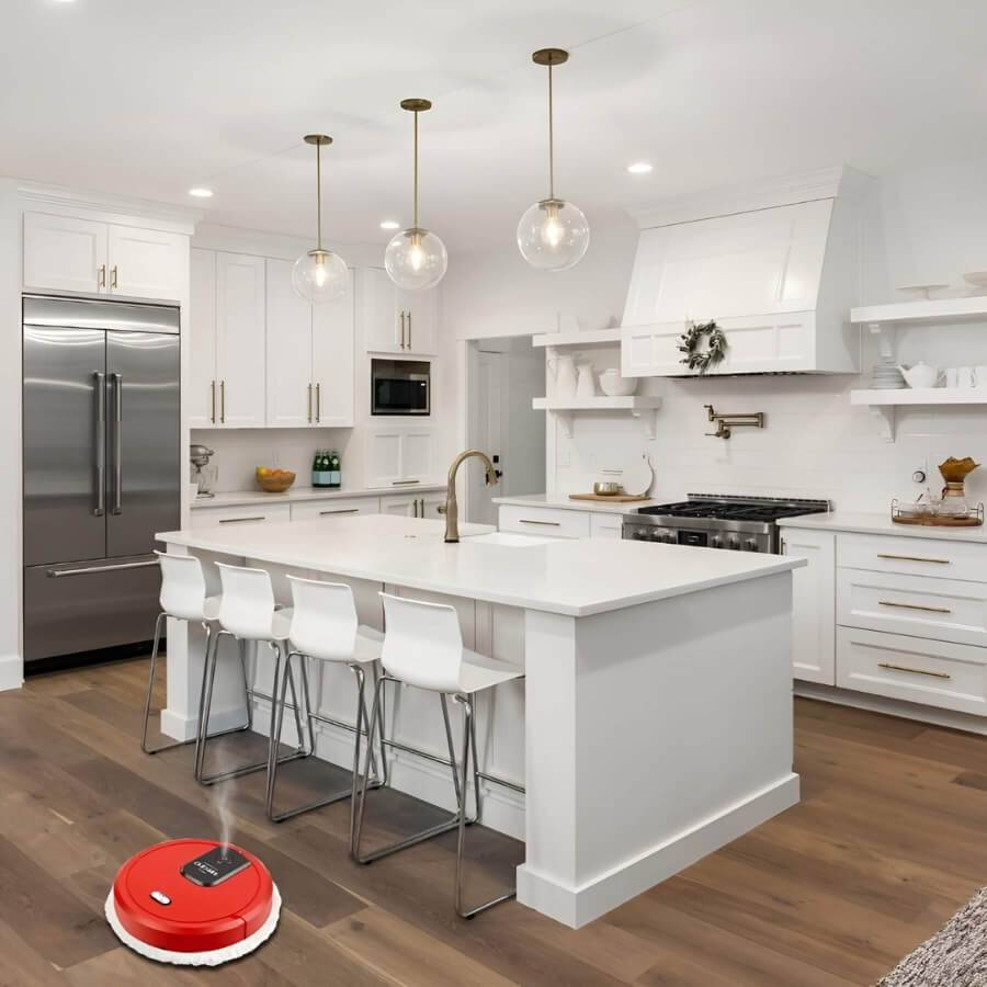 Oak & Coral | Automatic Robot Mop with Smart Navigation
