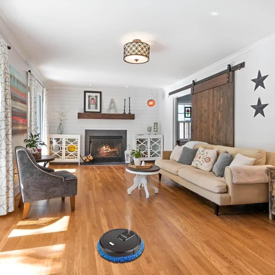 Oak & Coral | Automatic Robot Mop with Smart Navigation