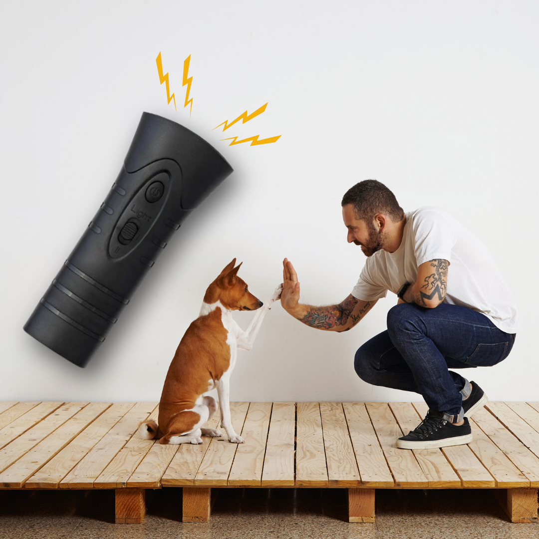 Oak & Coral | BarkShield - Ultrasonic Anti-Bark Device
