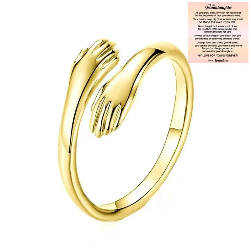 Oak & Coral | Best Gift - Hug Ring