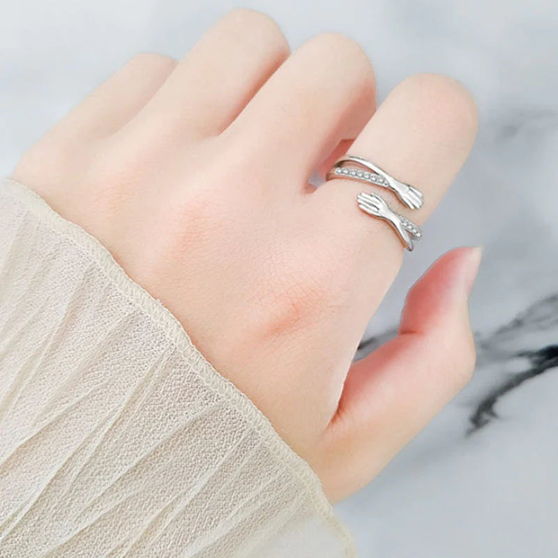 Oak & Coral | Best Gift - Hug Ring