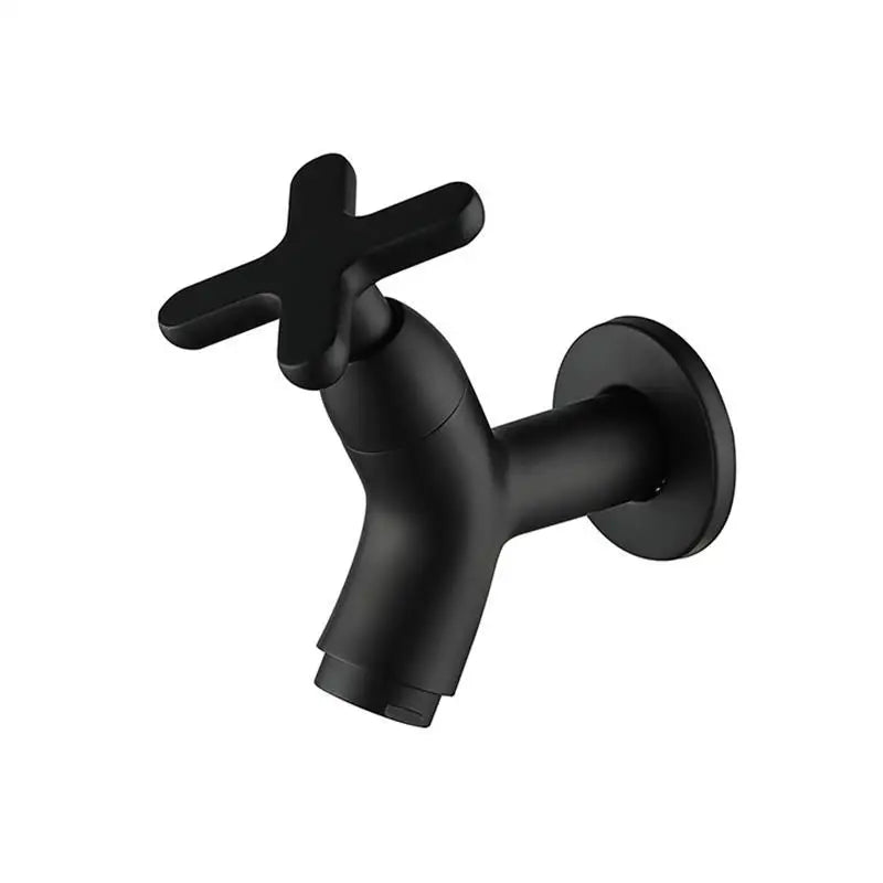 Oak & Coral | BrassFlow – Wall-Mounted Cold Water Tap in Solid Brass