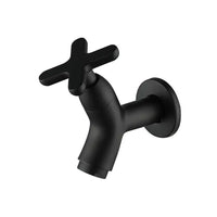 Oak & Coral | BrassFlow – Wall-Mounted Cold Water Tap in Solid Brass
