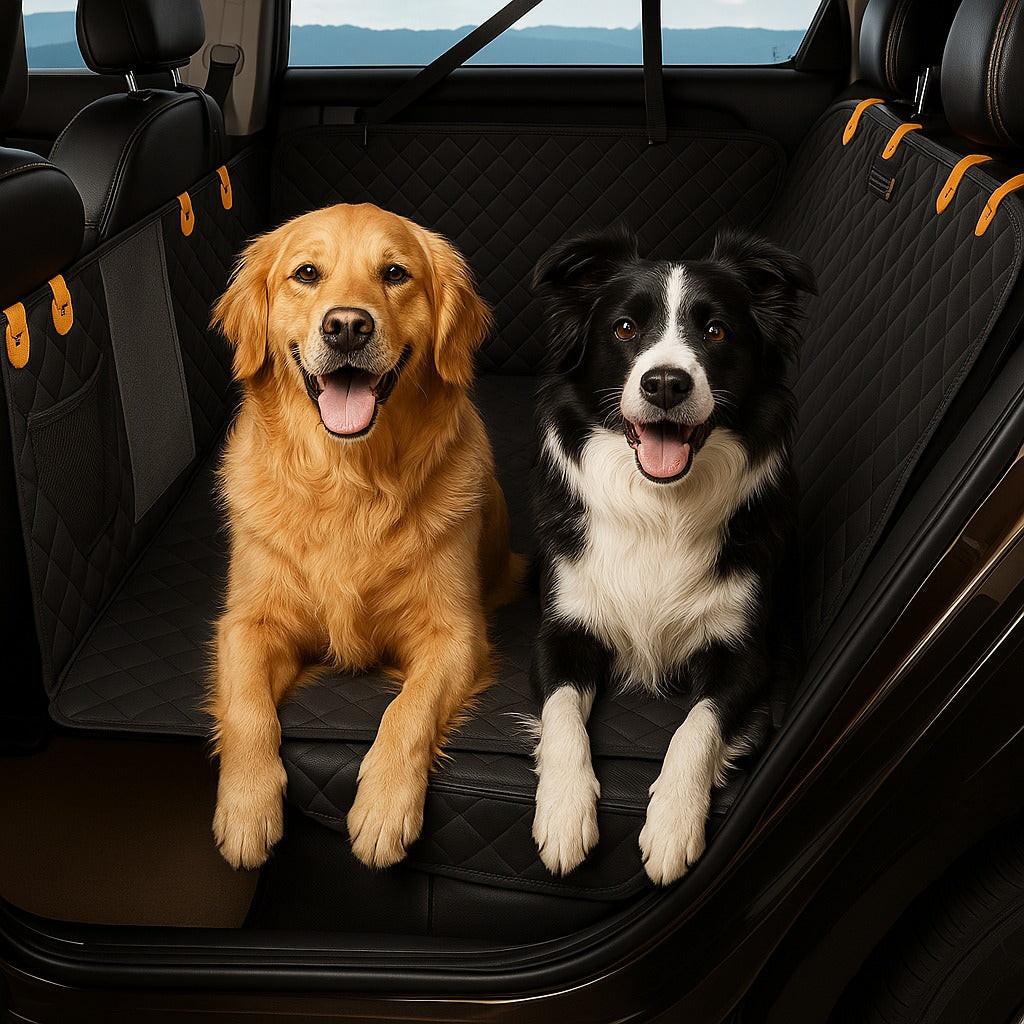 Oak & Coral | Car Cover for Dogs with Door Shields