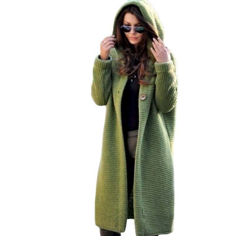 Oak & Coral Cardigan with Hood | Beautiful Cardigan with Style!