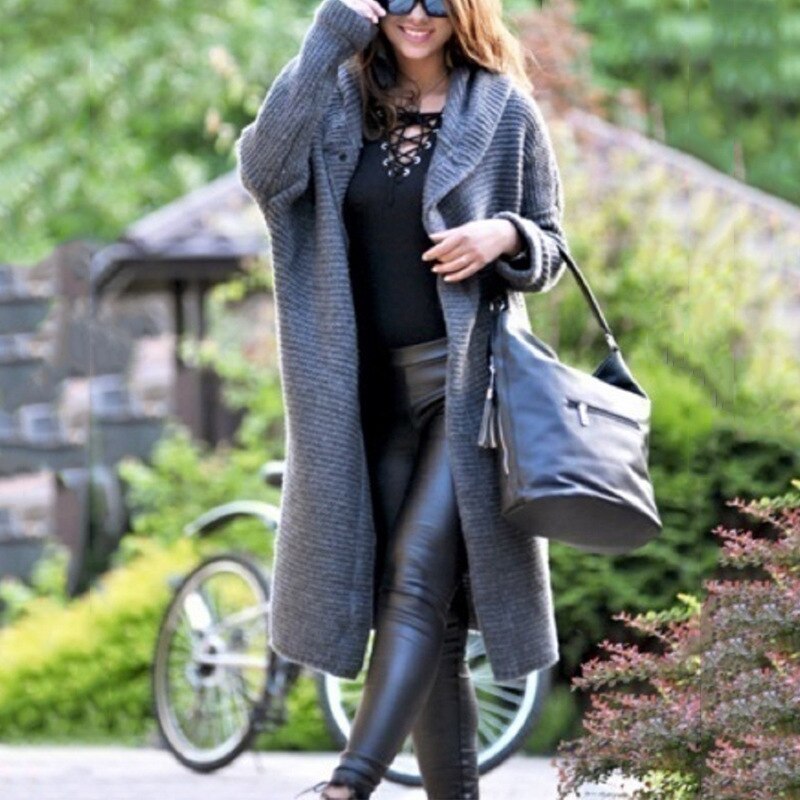 Oak & Coral Cardigan with Hood | Beautiful Cardigan with Style!