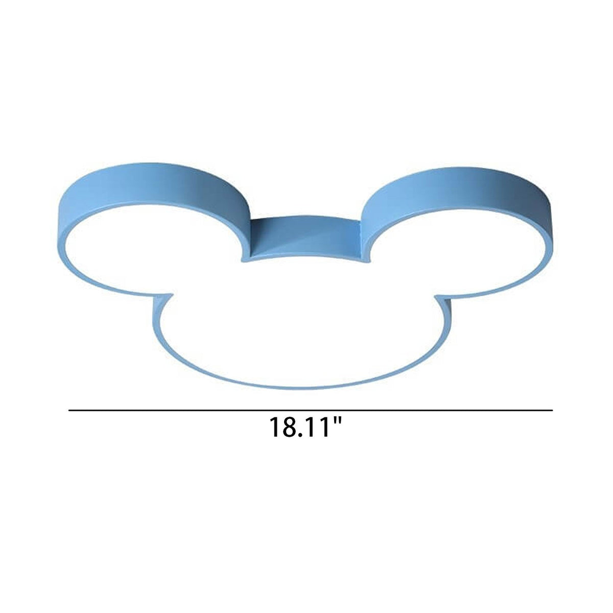 Oak & Coral | Cartoon LED Ceiling Light | Slim Children's Design