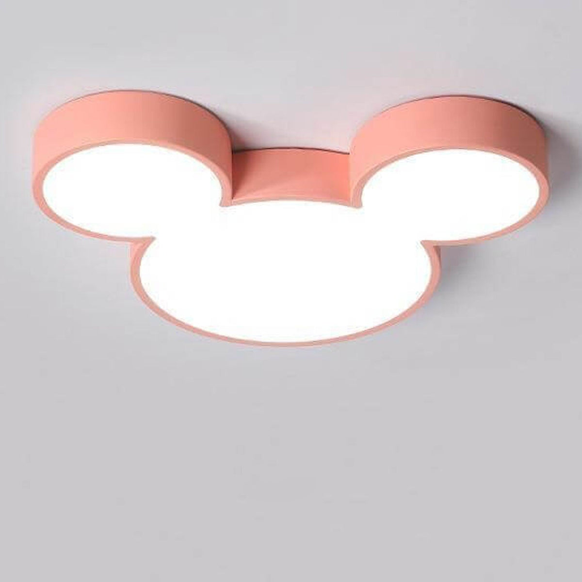 Oak & Coral | Cartoon LED Ceiling Light | Slim Children's Design
