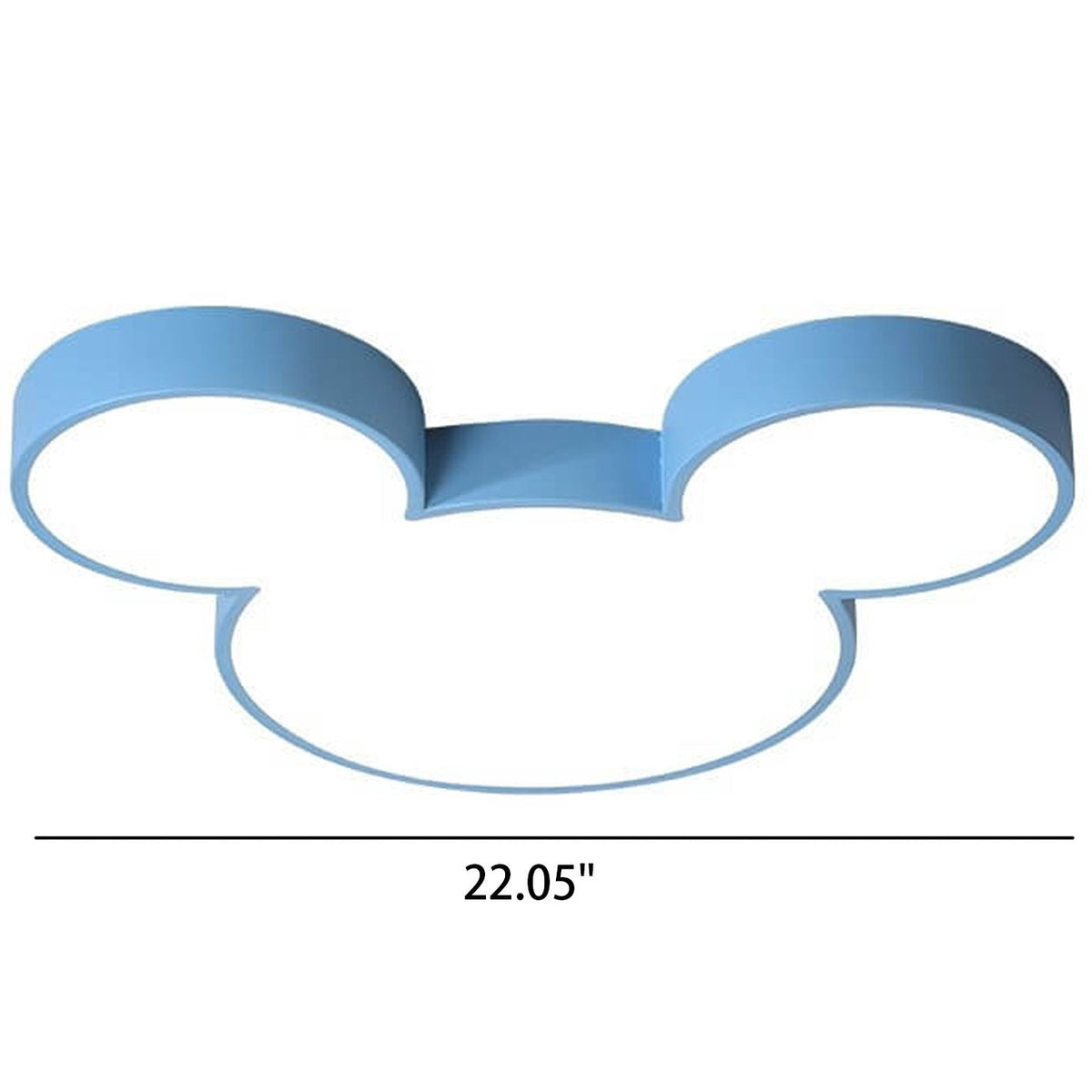 Oak & Coral | Cartoon LED Ceiling Light | Slim Children's Design