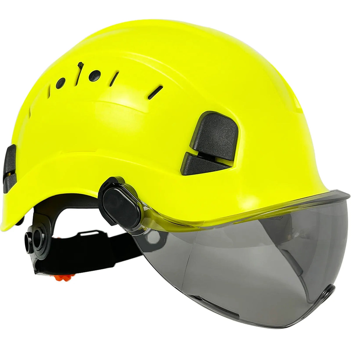Oak & Coral | CE ABS Safety Helmet with Goggles & Visor – SafeGuard