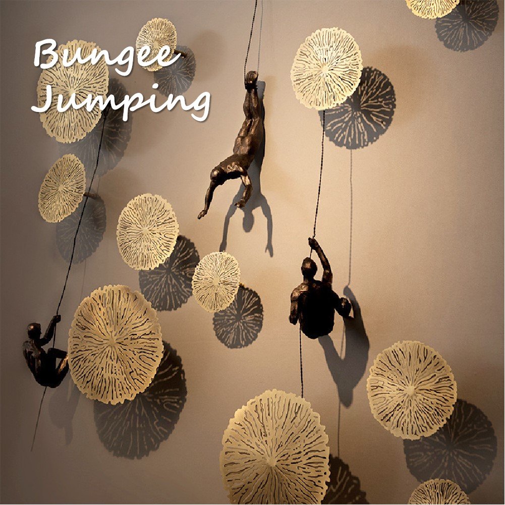 Oak & Coral | Climber Sculpture