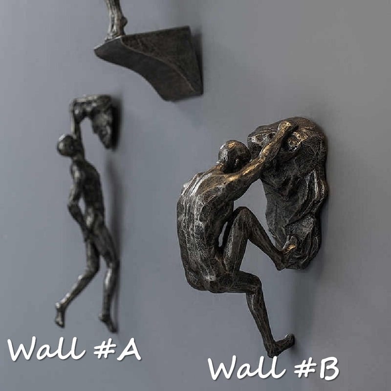 Oak & Coral | Climber Sculpture
