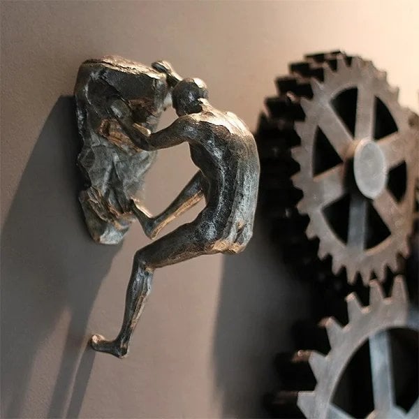 Oak & Coral | Climber Sculpture