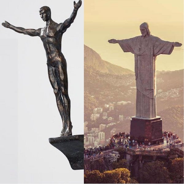 Oak & Coral | Climber Sculpture