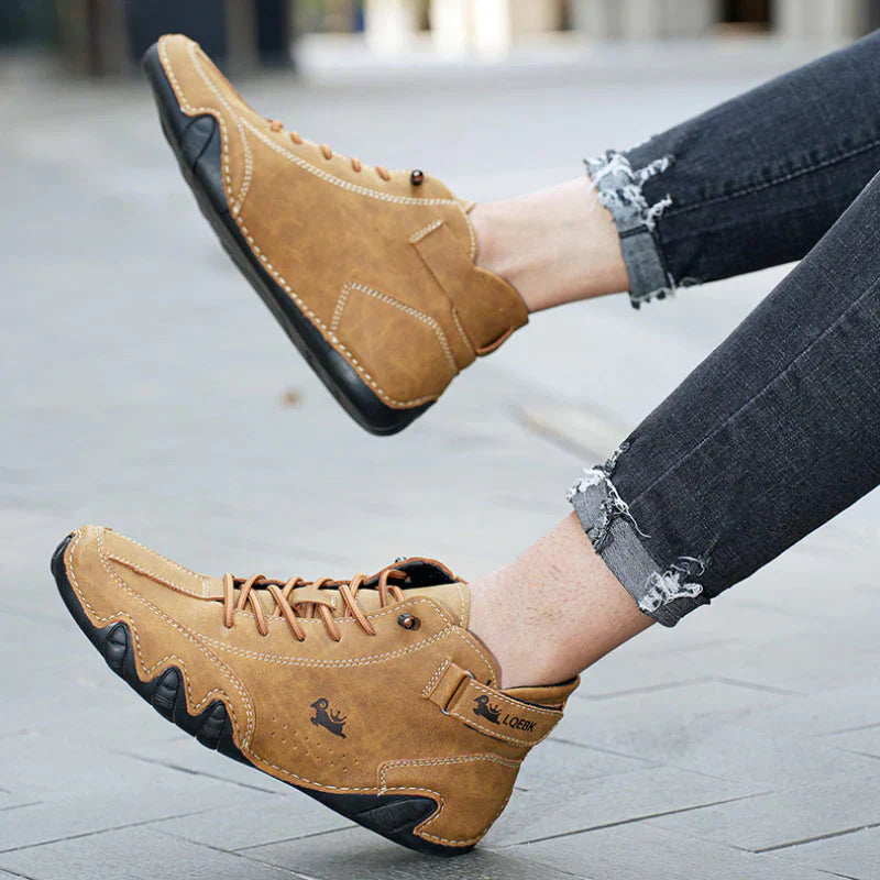 Oak & Coral - Comfortable and Non-Slip Barefoot Shoes Made of Real Leather