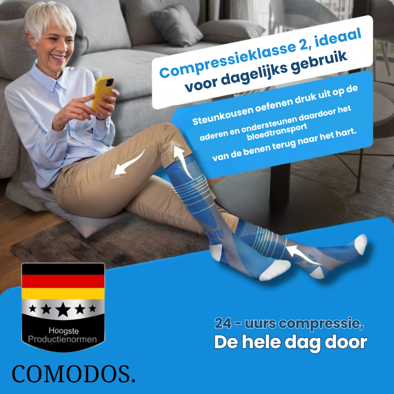 Oak & Coral | Compression Socks for Improved Circulation and Leg Relief