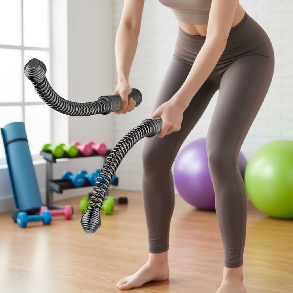 Oak & Coral | Cordless Battle Rope