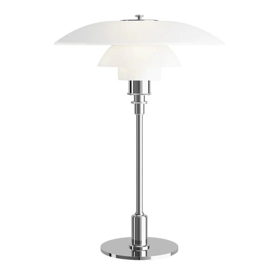 Oak & Coral | Dimmable Round Table Lamp