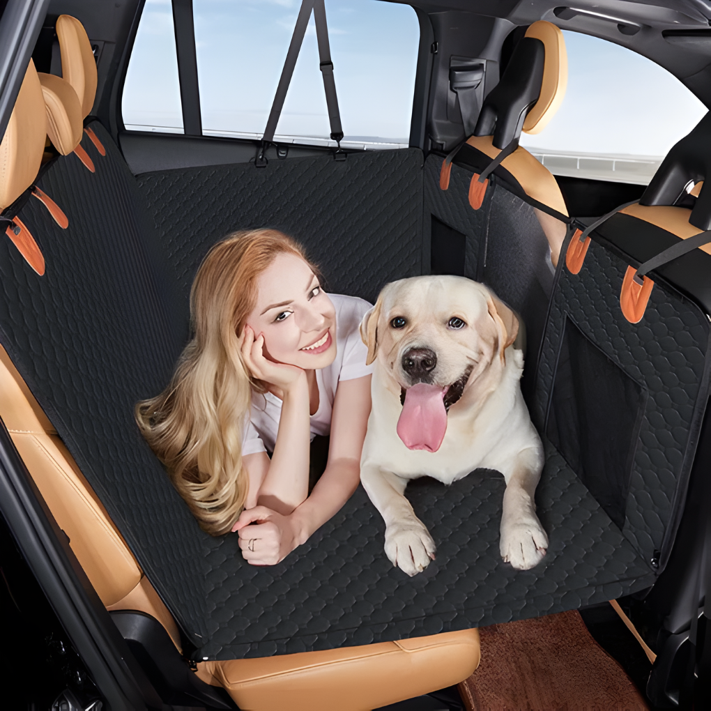 Oak & Coral | Dog Car Seat Extender Quilted