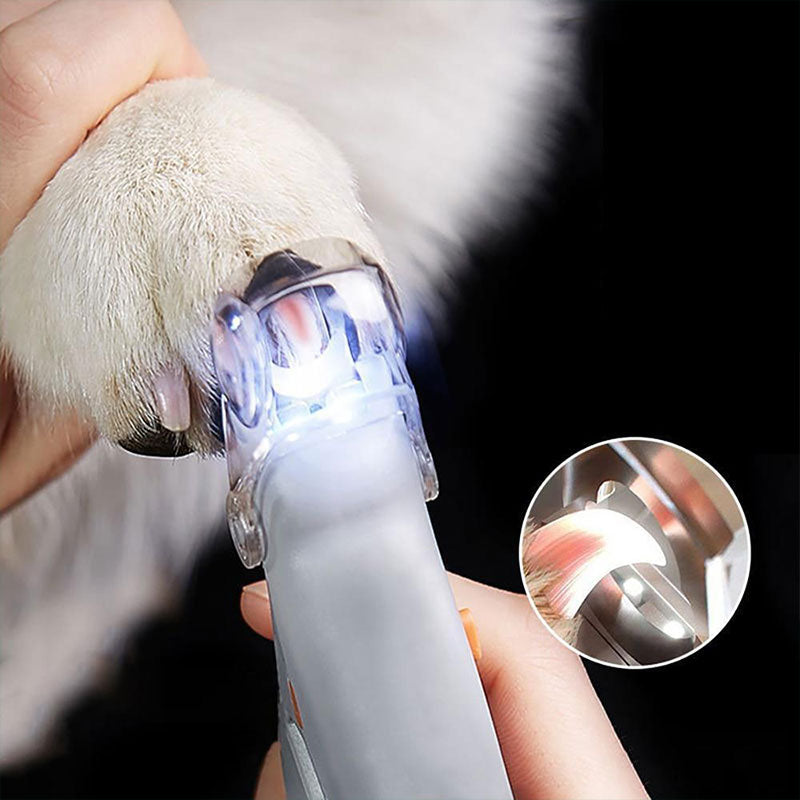 Oak & Coral | Dog & Cat Nail Clipper with Safety Sensor & LED