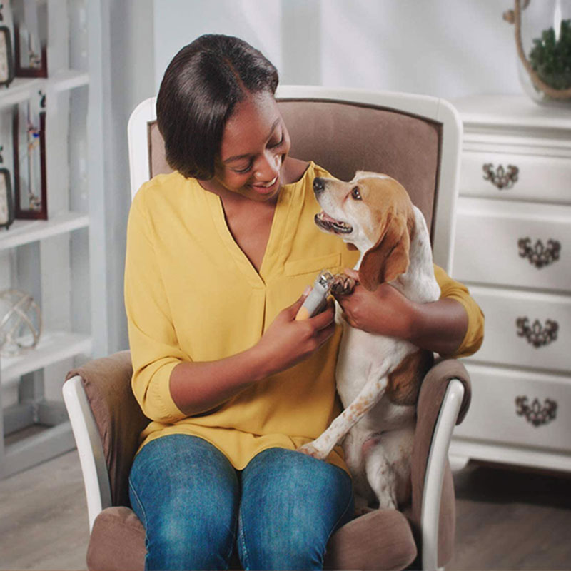 Oak & Coral | Dog & Cat Nail Clipper with Safety Sensor & LED