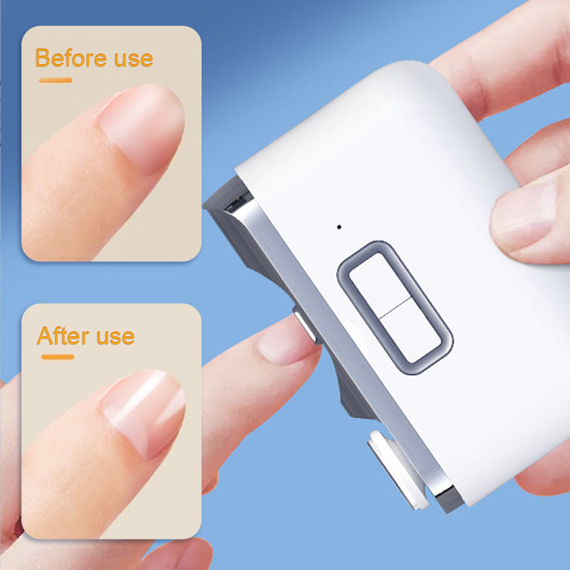 Oak & Coral | Electric Toenail Clipper with Variable Speed