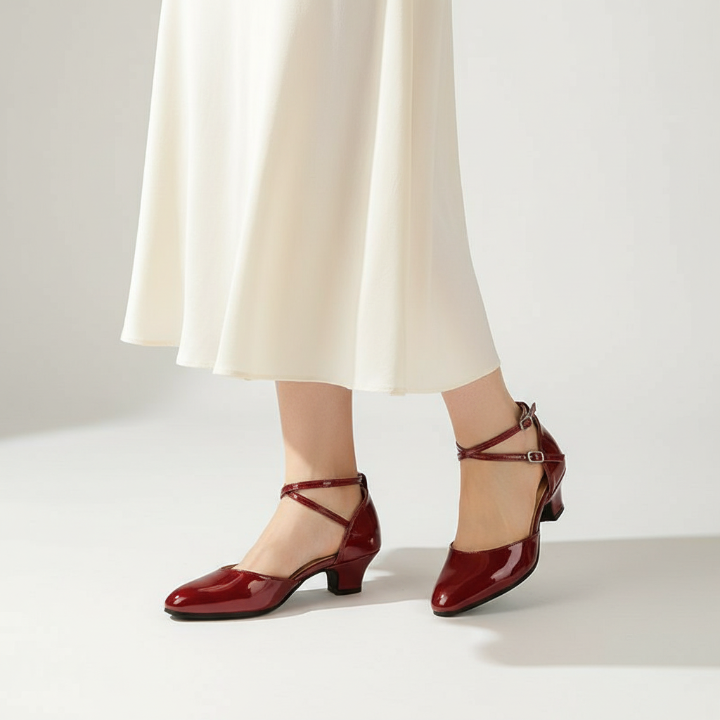 Oak & Coral | Elegant Chic Heels: Versatile, chunky heel for all seasons
