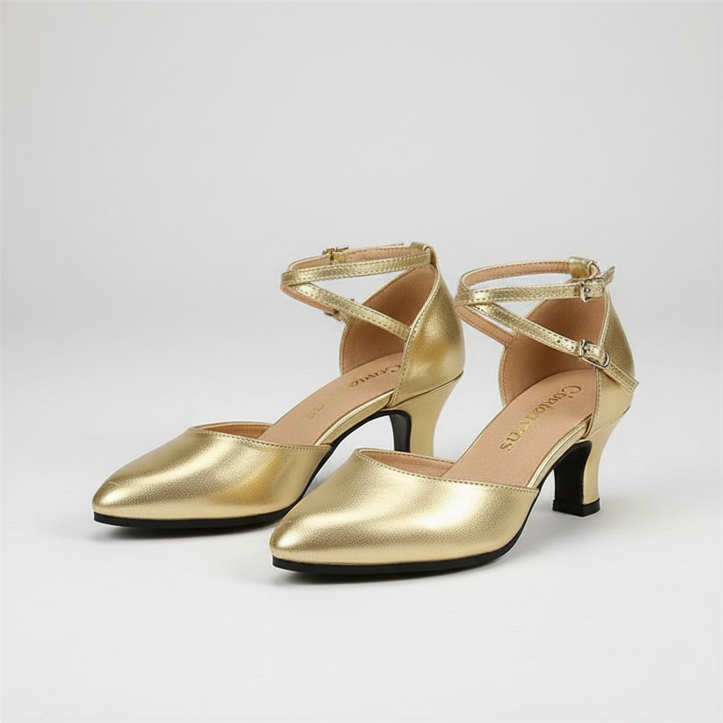Oak & Coral | Elegant Chic Heels: Versatile, chunky heel for all seasons
