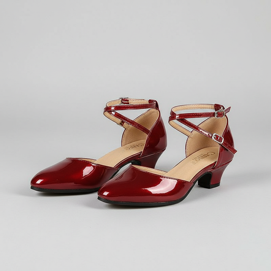 Oak & Coral | Elegant Chic Heels: Versatile, chunky heel for all seasons