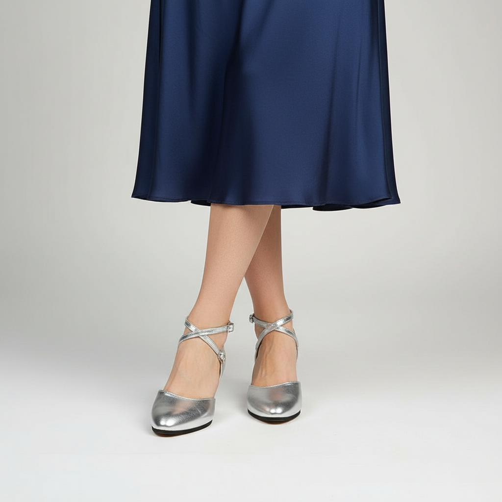 Oak & Coral | Elegant Chic Heels: Versatile, chunky heel for all seasons
