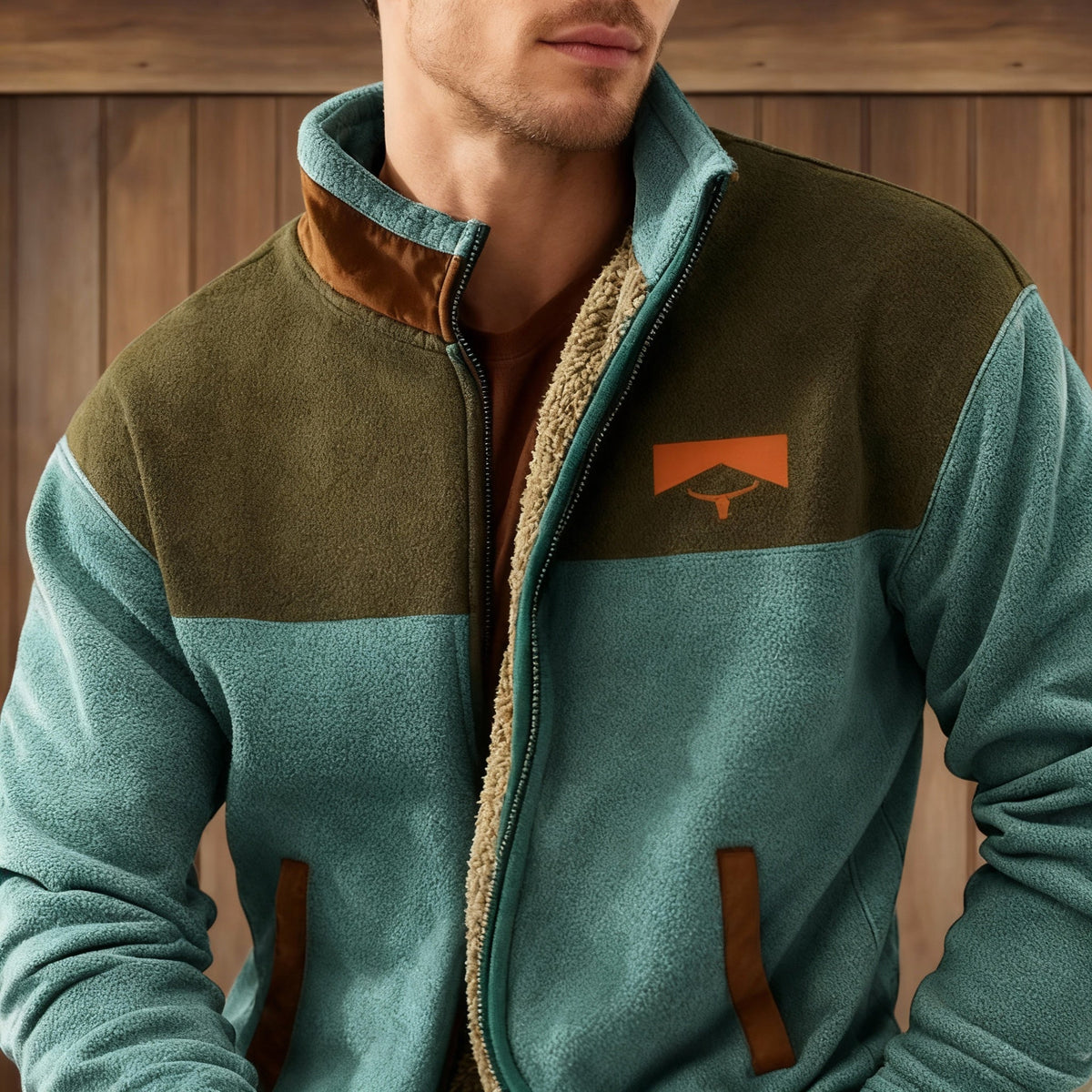 Oak & Coral Elegant Jacket – Light, Warm & Stylish for Outdoor