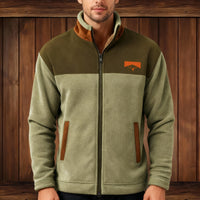 Oak & Coral | Men's Warm Fleece Outdoor Jacket