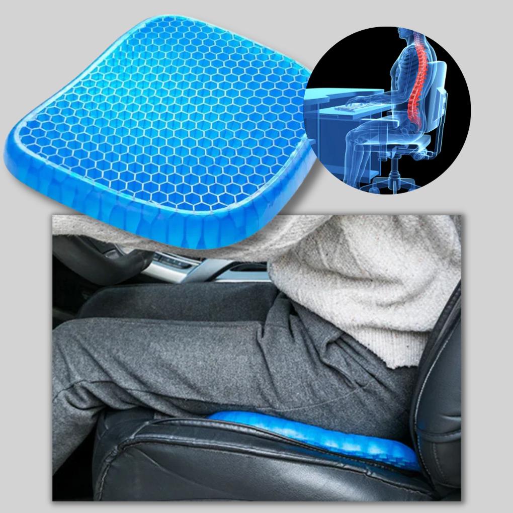 Oak & Coral | Ergonomic Gel Seat Cushion