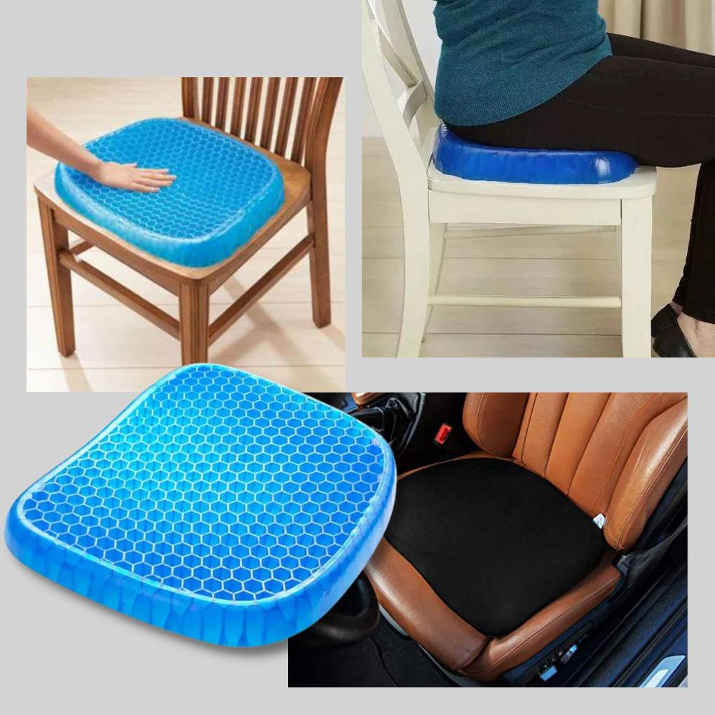 Oak & Coral | Ergonomic Gel Seat Cushion