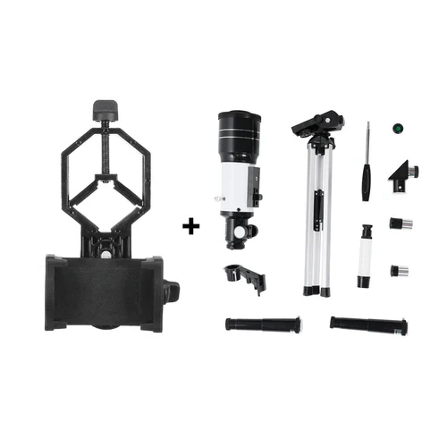 Oak & Coral | Explore the Stars with Ease - Professional Telescope with Tripod & 150x Zoom for Moon Observation