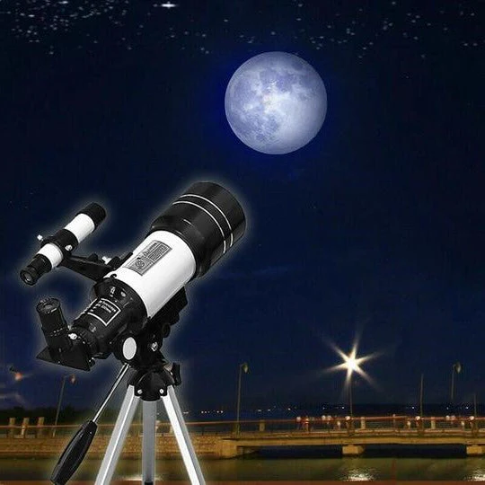 Oak & Coral | Explore the Stars with Ease - Professional Telescope with Tripod & 150x Zoom for Moon Observation