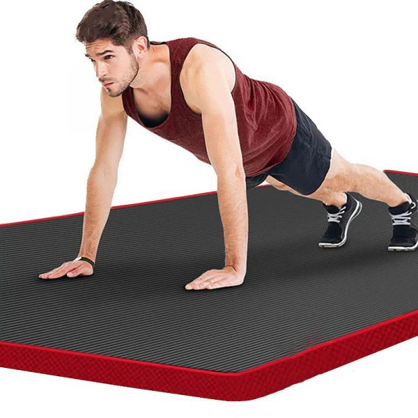 Oak & Coral | Fitness Mat Men’s High Density Exercise Yoga Non-Slip Mat For Gym Home