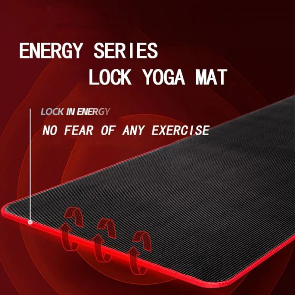 Oak & Coral | Fitness Mat Men’s High Density Exercise Yoga Non-Slip Mat For Gym Home