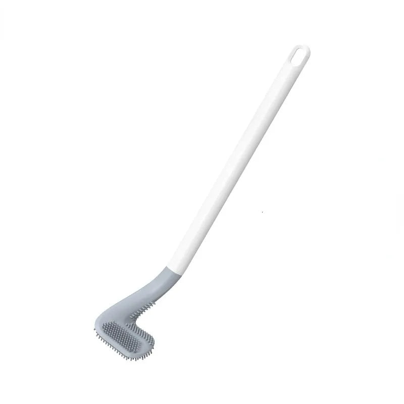 Oak & Coral | Flexible L-Shaped Toilet Brush Set