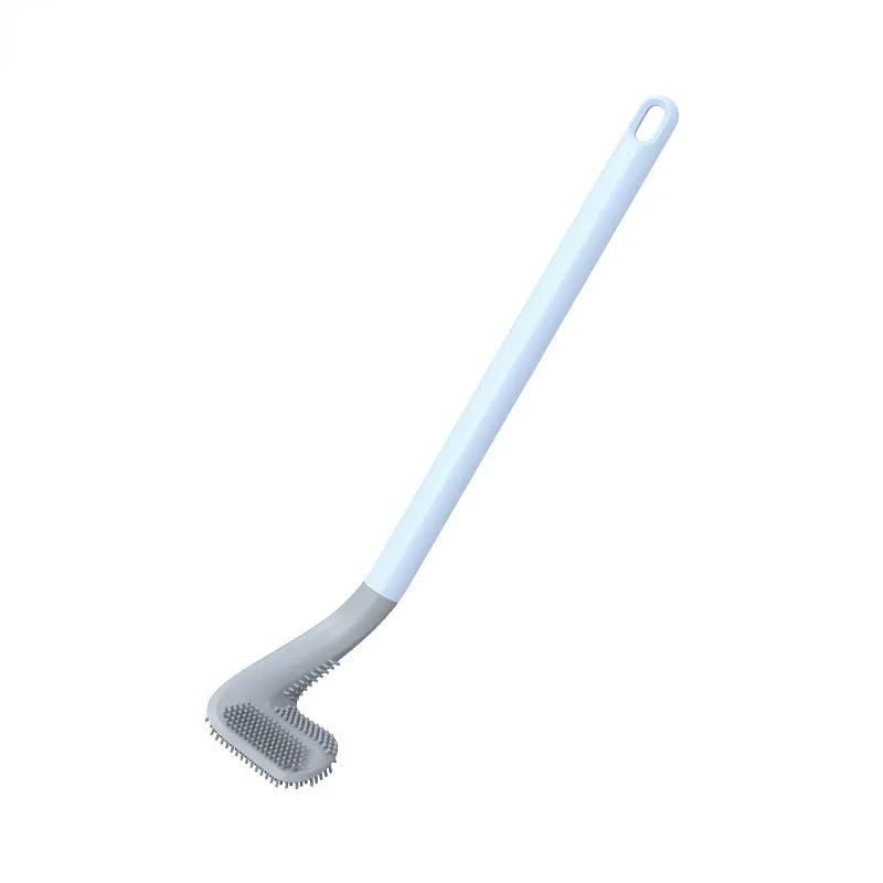 Oak & Coral | Flexible L-Shaped Toilet Brush Set