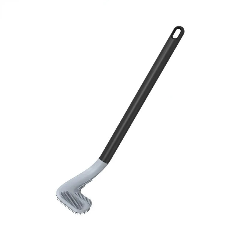 Oak & Coral | Flexible L-Shaped Toilet Brush Set