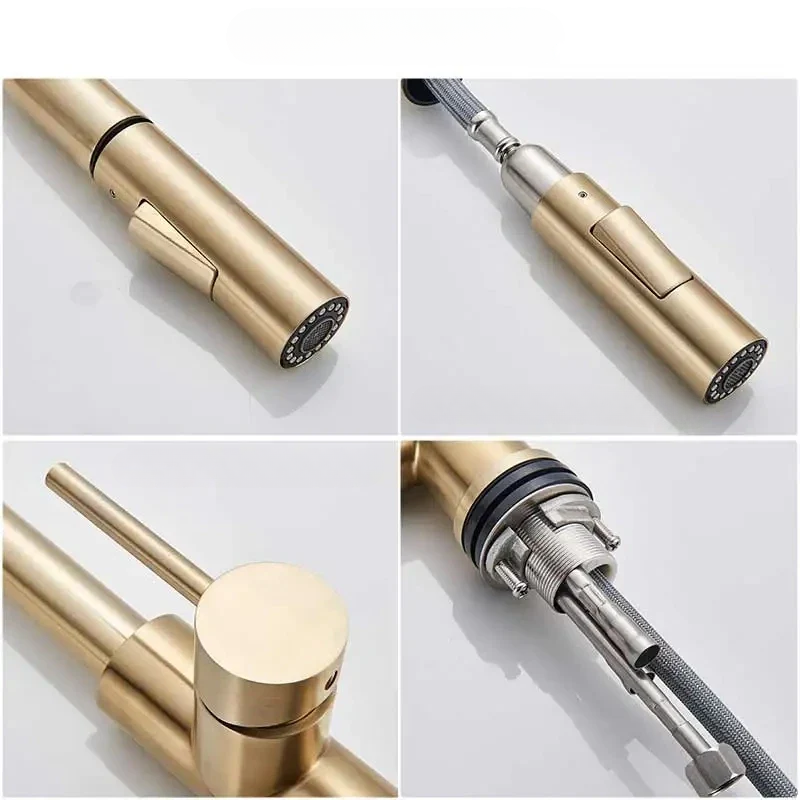 Oak & Coral | FlexiSpin - 360° Rotating Kitchen Faucet