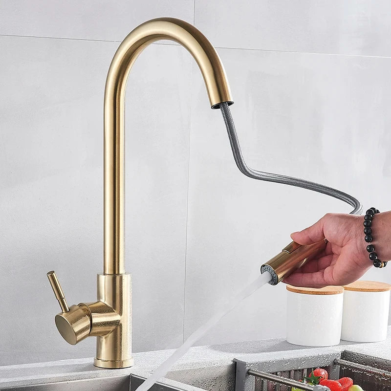 Oak & Coral | FlexiSpin - 360° Rotating Kitchen Faucet