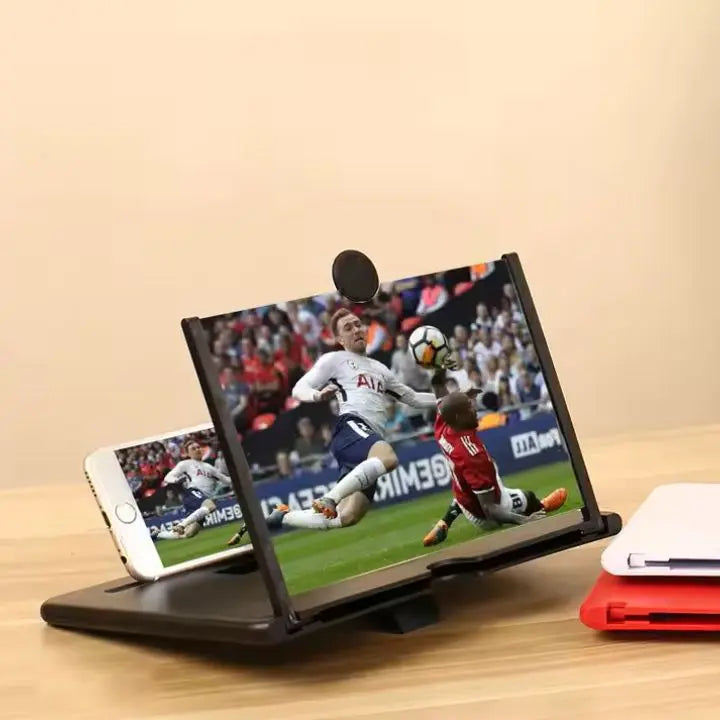 Oak & Coral | Foldable Phone Screen Magnifier – HD for Videos
