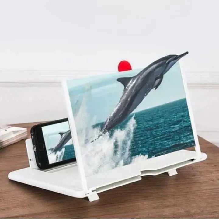 Oak & Coral | Foldable Phone Screen Magnifier – HD for Videos