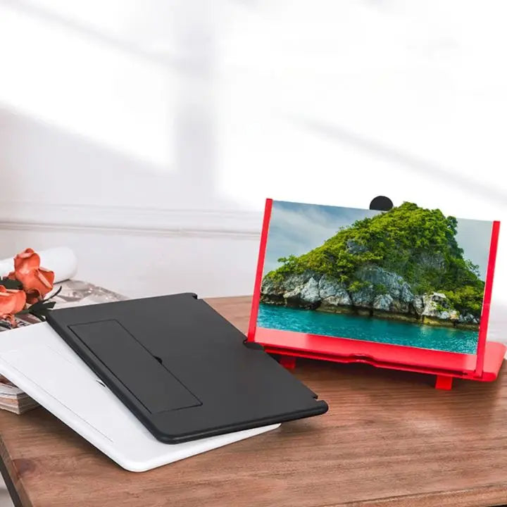 Oak & Coral | Foldable Phone Screen Magnifier – HD for Videos